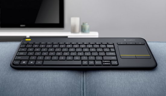 logitech K400 draadloos toetsenbord verbind met panasonic viera smart tv
